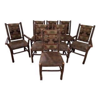 Old Hickory Dining Chairs For Sale