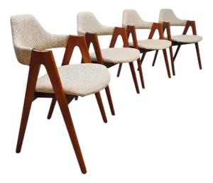 Vintage Danish Compass Dining Chair by Kai Kristiansen, 1960s