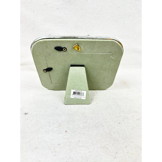 Plastic Vintage Cross and Heart Picture Frame For Sale - Image 7 of 7