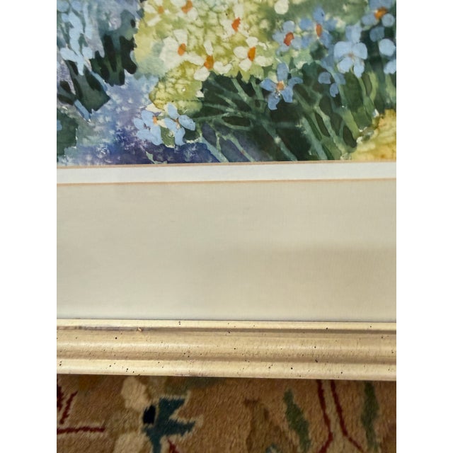 Blue Linda Highee Bartolonei MacCallum House Painting, Signed For Sale - Image 8 of 12
