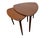 Mid-Century Modern Mid-Century Danish Modern Guitar Pick Nesting Tables - Set of 2 - Refinished! For Sale - Image 3 of 7