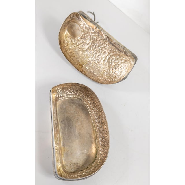 Late 20th Century South East Asian Cambodian Silverplate Deer Form Betel Box For Sale - Image 10 of 12