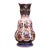 Mid-Century Dutch Hand-Painted Polychrome Faience Vase by Ram Delft For Sale