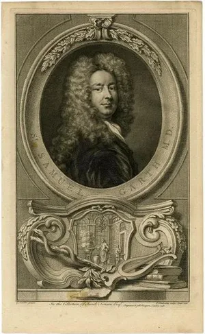 Houbraken, Portrait of Sir Samuel Garth, 1748, Paper
