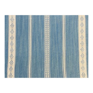 Clarence House "Cambrey" Stripe Fabric- 4 7/8 Yards For Sale