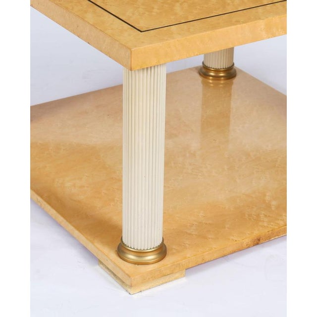 Vintage Biedermeier Birdseye Maple Coffee Tables from Harrods, 20th Century, Set of 2 For Sale - Image 13 of 17