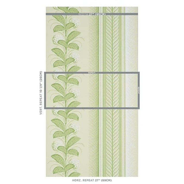 With lush, cottony hydrangea blossoms and an ornate border, this sophisticated, large-scale floral stripe has charmed...