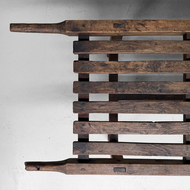 Antique French Display Bench, 1900s For Sale - Image 6 of 16