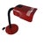 Red Desk Lamp by Targetti Italia, 1970s For Sale - Image 10 of 10