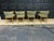 Set of 4 Custom Restoration Hardware Swedish Demi-Lune Chairs For Sale - Image 13 of 14