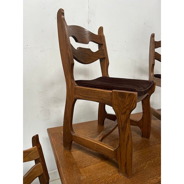 Dining Table and Chairs, Set of 7 For Sale - Image 16 of 18