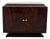 Vintage Art Deco Chest of Drawers with Geometric Veneer, 1930s For Sale