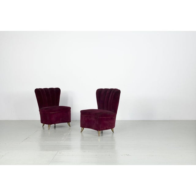 Sofa and Armchairs attributed to Isa Bergamo, 1950s, Set of 5 For Sale - Image 16 of 18