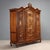 Antique Baroque Style 3-Door Wardrobe in Walnut For Sale - Image 13 of 13