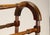 Brown 19th C. Victorian Quilt / Blanket Rack Stand Arched Turned Wood, New England For Sale - Image 8 of 16