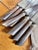 1920s 1920s French Horn Handle Knives- Set of 8 For Sale - Image 5 of 5