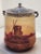 Enamelled Glass Biscuit Jar, 1900s For Sale - Image 5 of 9