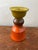 1960s Rare Ceramic Candleholder by Aldo Londi/Bitossi for Rosenthal Netter, Burdines, 1960s For Sale - Image 5 of 10