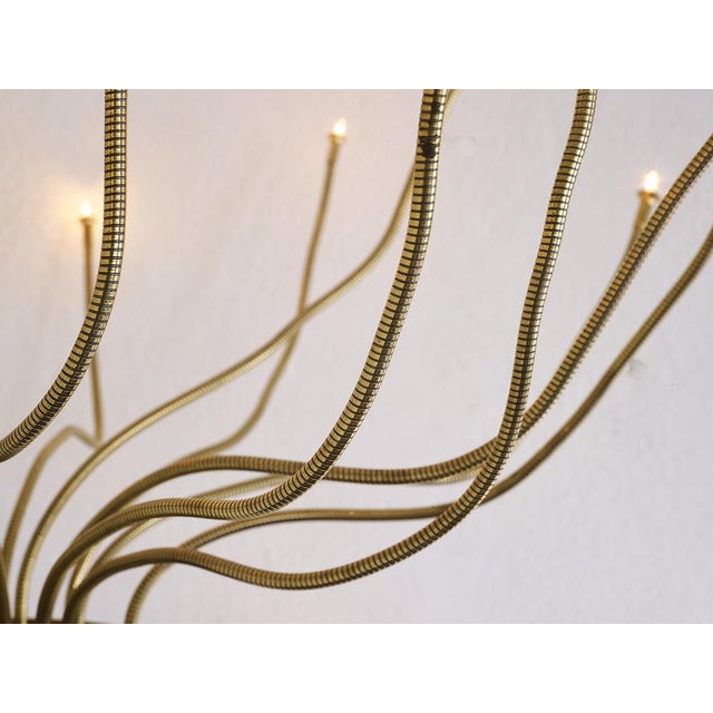 Large Medusa Ceiling Lamp from Florian Schulz, 1980s For Sale - Image 9 of 10
