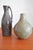 Beautiful vase set by the German ceramicist Richard Uhlemeyer from the 1950s. Both vases have a crackle glaze with a light...