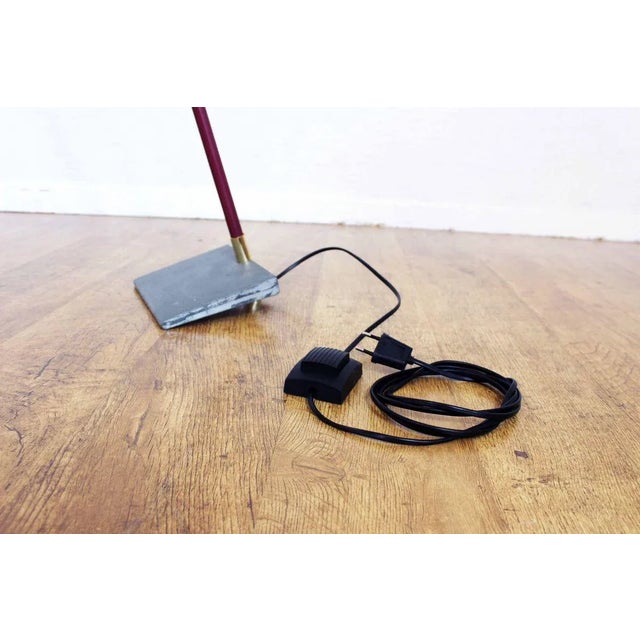 Carbon Floor Lamp, 1970s For Sale - Image 3 of 11