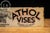 Industrial Vintage Double-Sided Athol Vises Tin Litho Advertising Sign For Sale - Image 3 of 12
