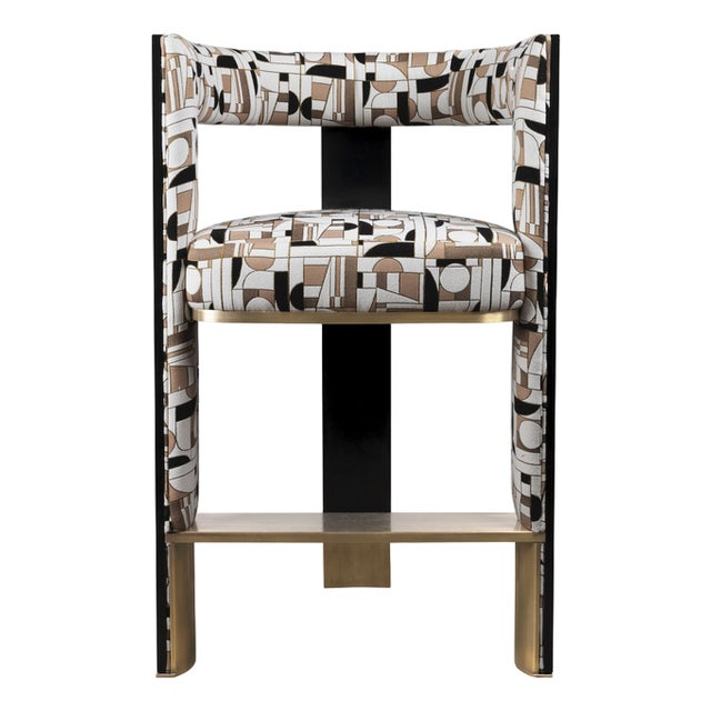 Brooklyn Bar Chair by Porus Studio For Sale