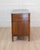 French French 18th Century Louis XVI Walnut Marble-Top Chest of Drawers For Sale - Image 3 of 9