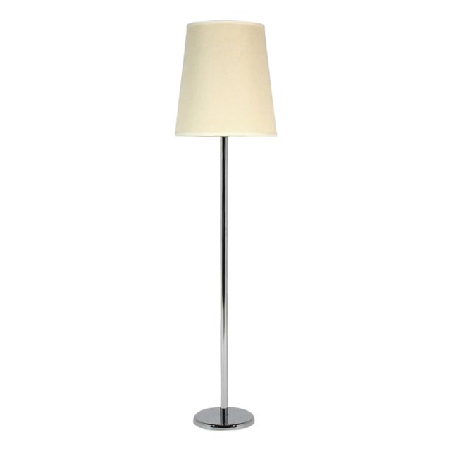 Chrome Floor Lamp by Kovacs For Sale