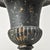 Black Pair of Small Vintage Cast Iron Urn Planters 12" For Sale - Image 8 of 8