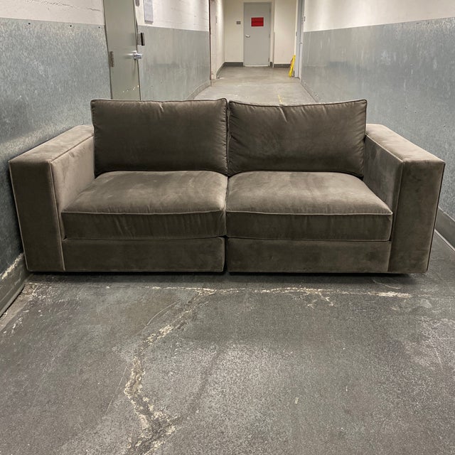 Restoration Hardware Maddox Modular Two Piece Sofa Chairish