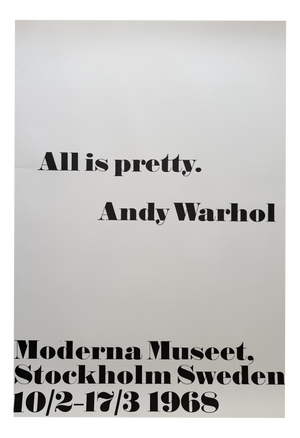 After Andy Warhol, All Is Pretty, 2015, Print