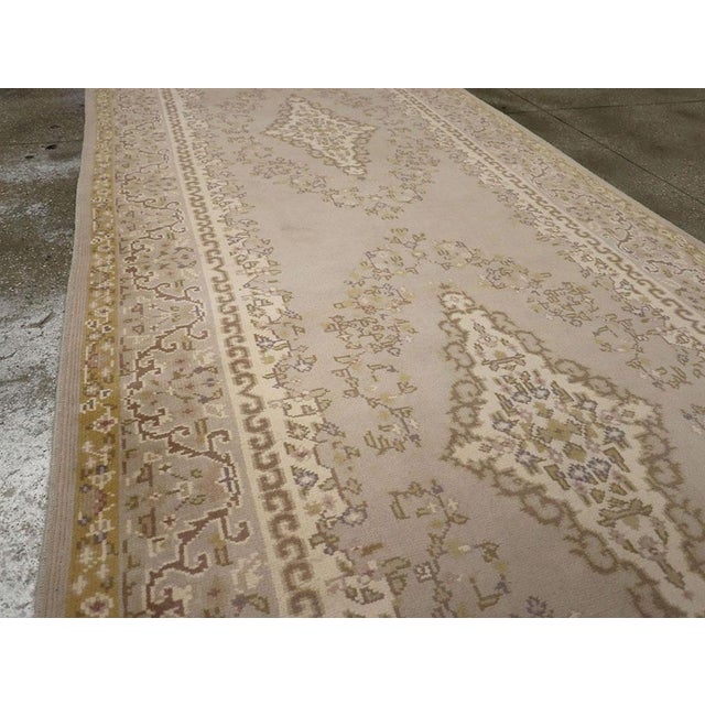 Mid 20th Century Galerie Shabab Collection Mid-20th Century Turkish Anatolian Long Runner For Sale - Image 5 of 10