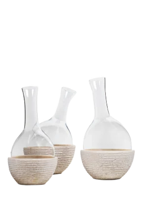 Versante Decanters by Gumdesign for La Casa di Pietra, Set of 3