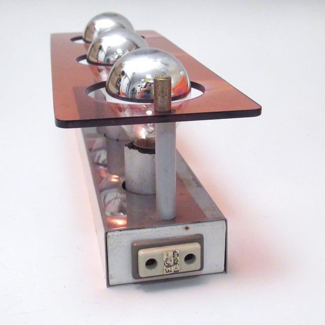 Metal Wall Light by Jocelyne Trocmé Oxar, 1970 For Sale - Image 7 of 8