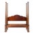 Hickory Chair Co. Attributed Queen-Size Reed and Ribbon Four-Poster Bed For Sale