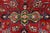 Mashad Rug 9’9” X 13’1” Red Wool Vintage Traditional Hand-Knotted Carpet For Sale - Image 10 of 15