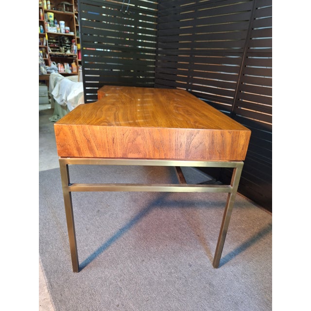 This Drexel desk would look great in a study, home office, executive office or even as an accent piece. trimmed in gold...
