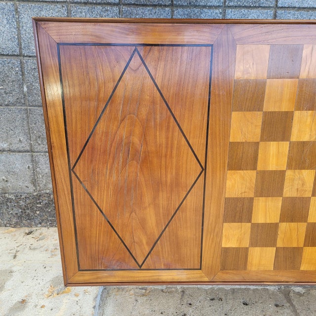 Louis XVI French Backgammon Tric Trac Game Table, 1800 For Sale - Image 5 of 18