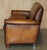 Vintage English Sofa and Chairs in Brown Leather, Set of 3 For Sale - Image 9 of 18