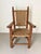 A charming wooden chair of diminutive proportions c. 1900, perfect for a child’s room, playroom or nursery. This expertly...