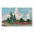 Original Impressionism Oil Painting: Spring Landscape, Ukrainian Artist (1960s) 20-34 For Sale