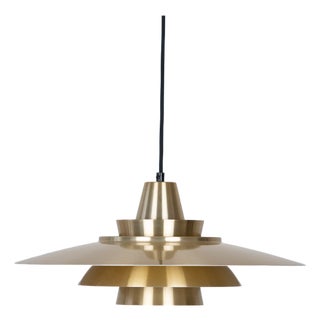 Vintage Aluminum Pendant Lamp by David Mogensen for Superlight, 1980s For Sale