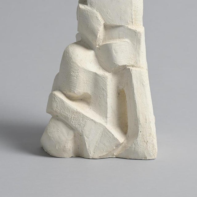 Jan Keustermans, Abstract Sculpture, Plaster For Sale - Image 14 of 18
