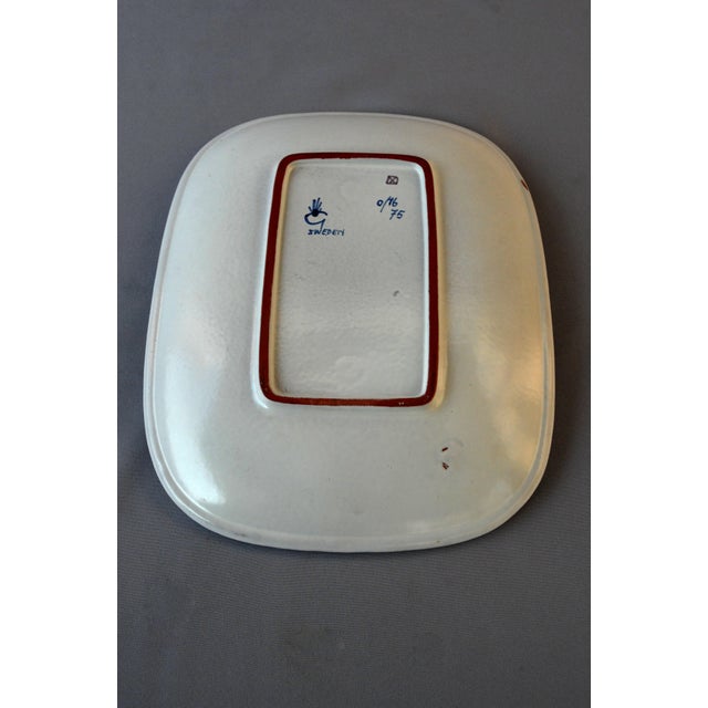 Hand Painted Bowl by Stig Lindberg for Gustavsberg, Sweden, 1950s For Sale - Image 9 of 10