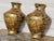 This pair of vintage Japanese Royal Satsuma wall pocket vases offers an exquisite example of traditional Japanese hand-...