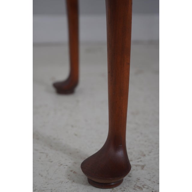 Brown Dr Dimes Cherry Flat Top 2 Piece Highboy For Sale - Image 8 of 17