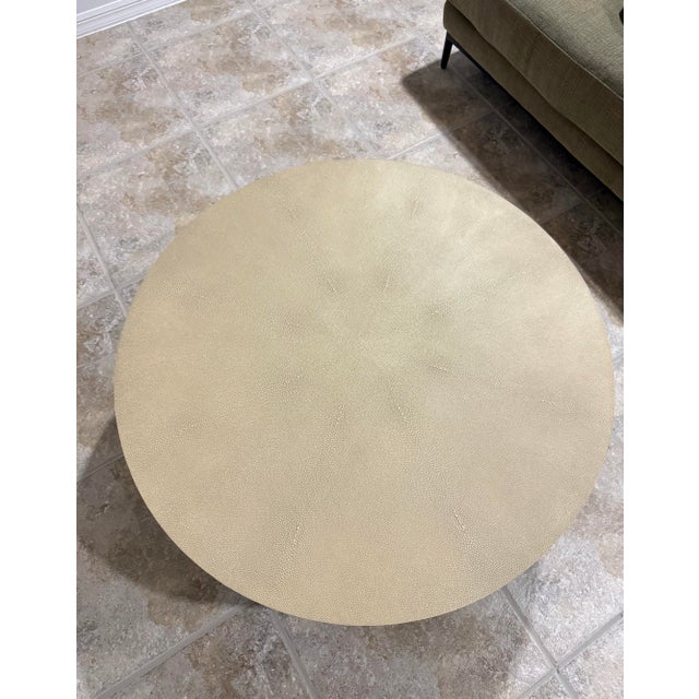 Animal Skin Rh Coffee Table (New) For Sale - Image 7 of 9