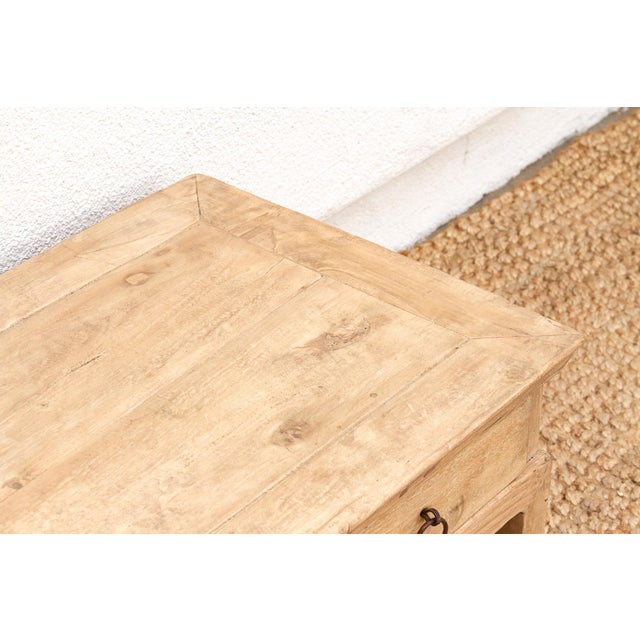 1990s Antique Kang Two-Drawer Coffee Table For Sale - Image 5 of 10