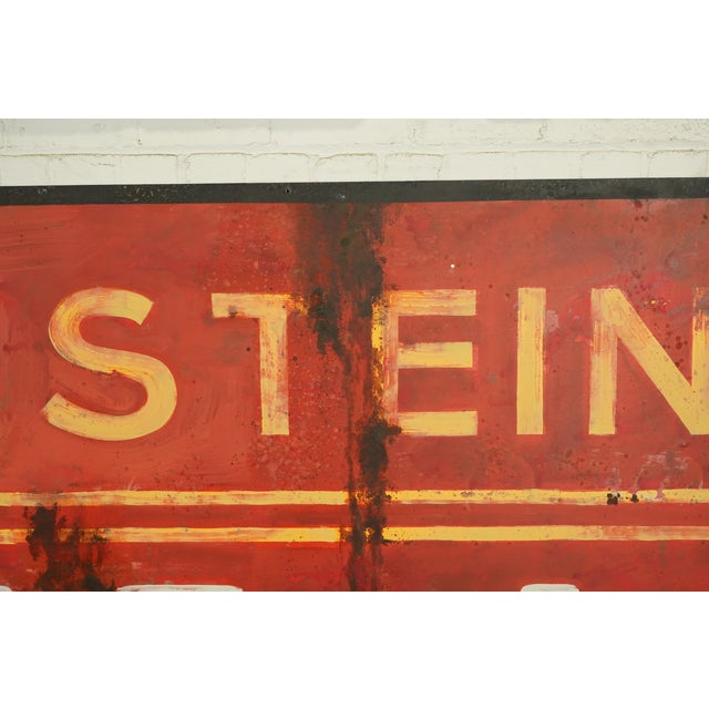 Newly Made Reclaimed Fruits & Vegetables Aluminum Marty Supreme Movie Prop Signs- Set of 2 For Sale - Image 4 of 12